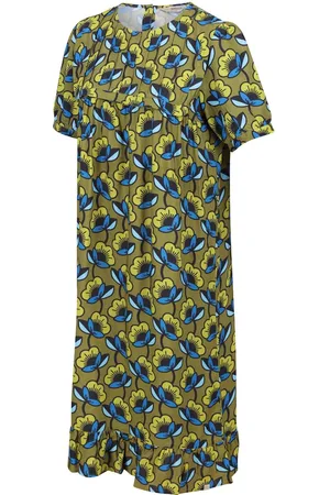 Regatta Womens Orla Smock Dress in Multi - viscose - Size 10 UK