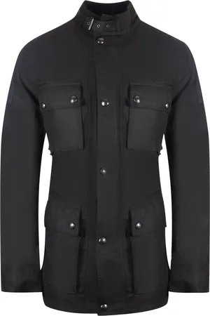 Belstaff Mens Roadways Motorcycle Jacket Cotton - Size 2XL