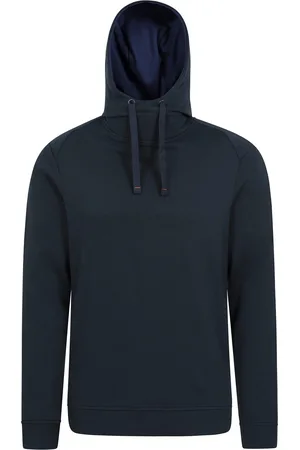 Mountain Warehouse Mens Alder High-Neck Hoodie - Size X-Small