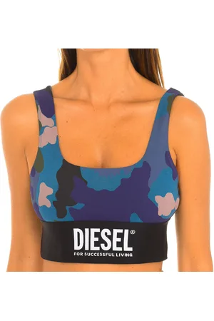 Diesel Womens wireless cotton sports bra A03061-0AEAS - - Size Small