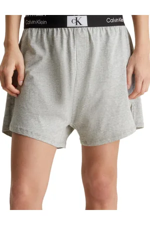 Calvin Klein Womens Pyjama Shorts - Cotton - Size Large