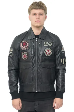 Infinity Mens Air Force Bomber Jacket - Dublin - - Size Small