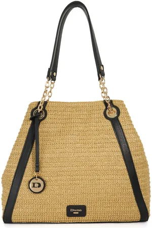 Dune Womens Accessories Deach - Raffia-Look Tote Bag - - One Size