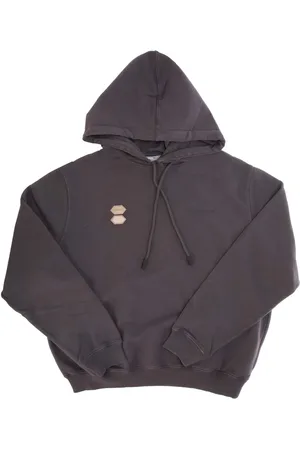 OFF-WHITE Womens Off White Patches Regular Hoodie in pink - Size 8 UK