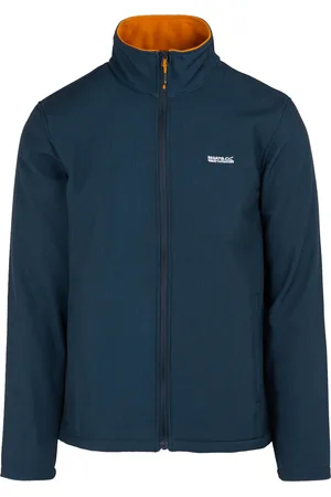 Regatta Mens Cera V Wind Resistant Soft Shell Jacket ( /Fox Marl) - Size 3XL