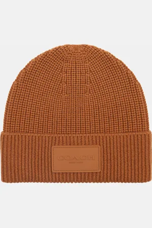 Coach Mens Wool Knit Beanie - - One Size