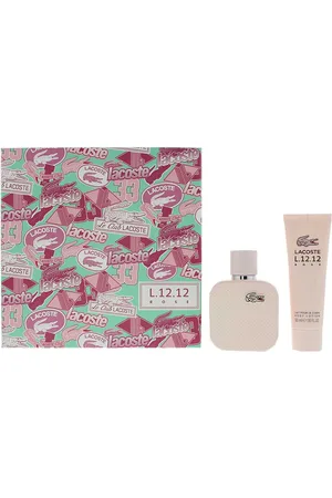 Lacoste Womens Eau De L.12.12 Eau de Parfum 50ml + Body Lotion Gift Set - One Size