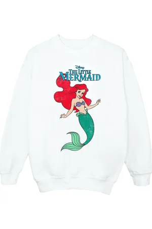 Disney Girls The Little Mermaid Line Ariel Sweatshirt - Size 12-13Y