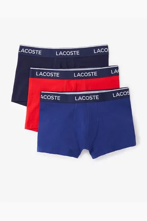 Lacoste 3-Pack of Mens Trunks - - Size Large