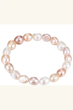 Valero Pearls Womens Fresh Water Cultured Pearl Bracelet - Nylon - One Size