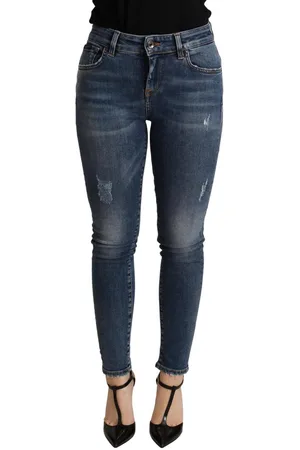 Dolce & Gabbana WoMens Skinny Denim Cotton Stretch Trouser Jeans material_cotton - Size IT 36 (Womens)