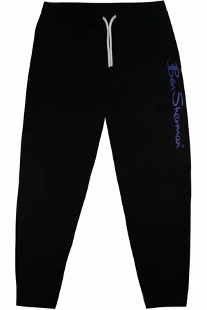 Ben Sherman Mens Large Logo Joggers Various Colours 5059508105293 - Cotton - Size Large
