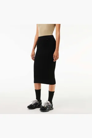 Lacoste Womens Seamless Knit Penicl Skirt in - Size 14 UK
