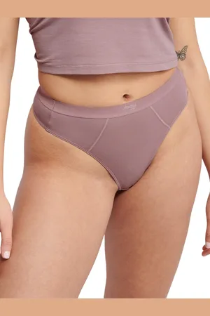 Sloggi Womens EVER Ease String Thong - Polyamide - Size Large
