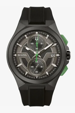 BULOVA Maquina Mens Watch 98B381 Silicone - One Size