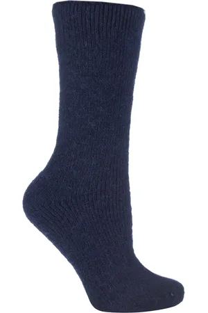 Heat Holders Womens - Ladies Winter Warm 2.7 TOG Short Cosy Wool Rich Socks - - Size 4-6.5 (UK Shoe)