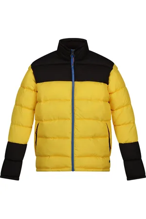 Regatta Mens Vintage Insulated Puffer Jacket (Solar/Black) - - Size Small