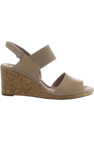 Clarks Lafley Lily Womens Wedges Leather - Size UK 4.5