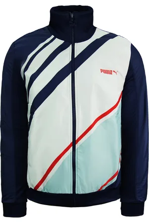 PUMA Fitted Orginals Track Jacket Zip Up Long Sleeve Mens Top 550953 01 - Size Small
