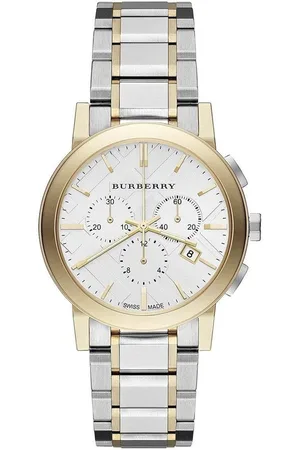 Burberry The City Two-Tone Chronograph Unisex Watch BU9751 - - One Size