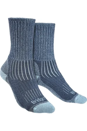 Bridgedale Womens - Ladies Hiking Midweight Merino Wool Socks - - Size 5-6.5 (UK Shoe)