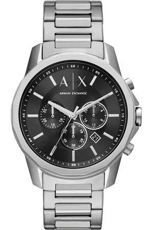 Armani Exchange Banks Mens Watch AX1720 Stainless Steel - One Size