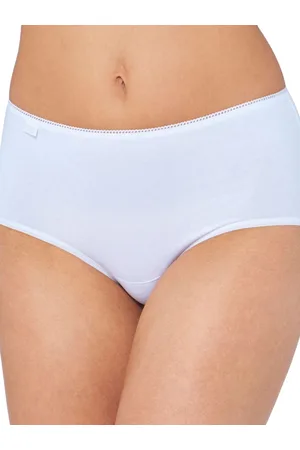 Sloggi Womens 24/7 Cotton Midi 3 Pack Briefs - - Size 5XL