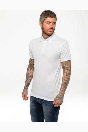 Enzo Mens Short Sleeve Polo Shirts - Cotton - Size X-Large