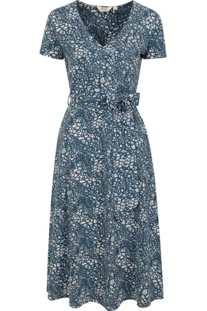 Mountain Warehouse Womens/Ladies Santorini Wrap Midi Dress (Dark ) - Size 18 UK