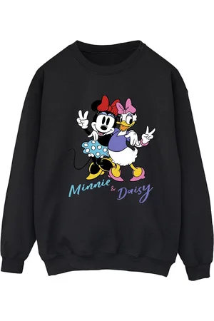 Disney Womens/Ladies Minnie Mouse And Daisy Sweatshirt - Size Medium