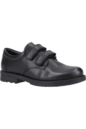 Hush Puppies BARRY Boys School Shoes - Size UK 3