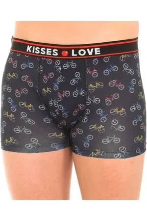 Kisses and Love Mens breathable fabric boxer Bicycle Model KL10005 - - Size Small