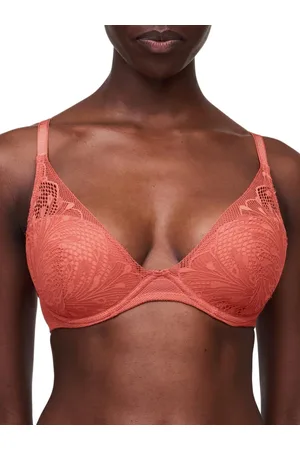 Passionata Womens Thelma Plunge T-Shirt Bra - Nylon - Size 34DD