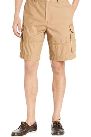 Tommy Hilfiger Mens Cargo Shorts 6 Pockets Half Pants - Cotton - Size 33 (Waist)
