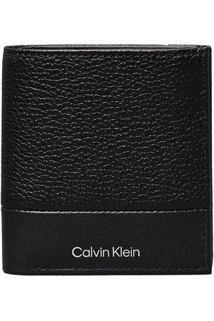 Calvin Klein Mens Accessories Subtle Mix Trifold Wallet in Leather - One Size