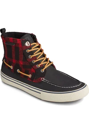 Sperry Bahama Storm Male Mens Boots BLKBUF - Leather - Size UK 12