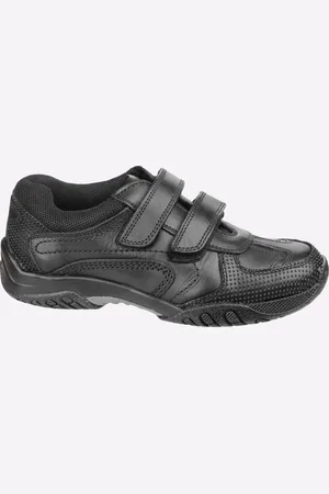 Hush Puppies Childrens Unisex Jezza LEATHER Junior Boys - - Size UK 12 Kids