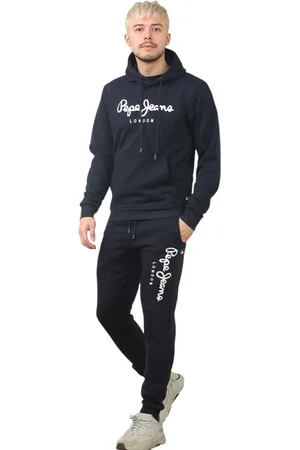 Pepe Jeans London Mens Tracksuit in Fleece - Size Small