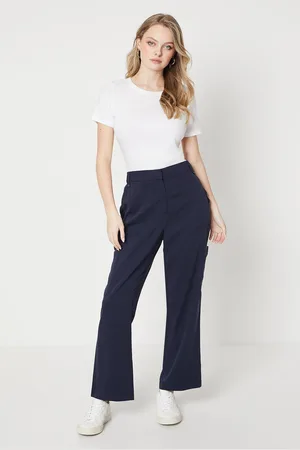 Oasis Womens Drapey Pocket Detail Cargo Trouser - - Size 8 Regular