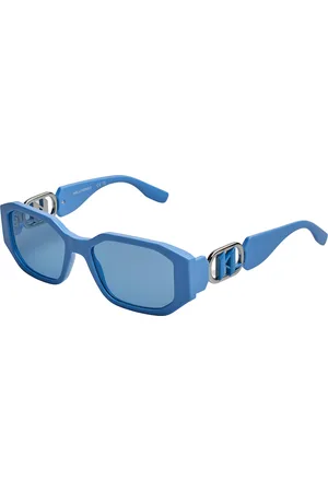 Karl Lagerfeld Womens KL6085S Rectangular Sunglasses for Women - ABS - One Size