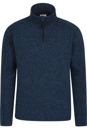 Mountain Warehouse Mens Idris II Half Zip Fleece Top - Size Medium