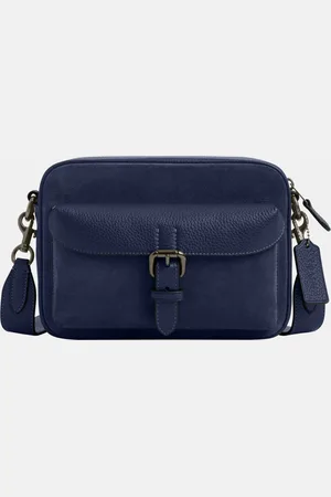 Coach Mens Warner Crossbody in Suede - - One Size