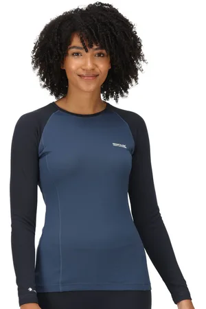 Regatta Womens Bampton Wicking Long Sleeve Base Layer Top - - Size 18 UK