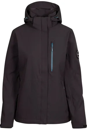 Trespass Womens/Ladies Katya DLX Waterproof Jacket (Dark ) - Size X-Large