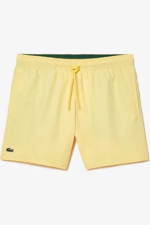 Lacoste Mens Lightweight Swim Shorts in Cotton - Size Small