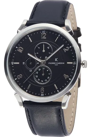 Pierre Cardin Pigalle Boulevard Mens Watch CPI.2023 Leather - One Size