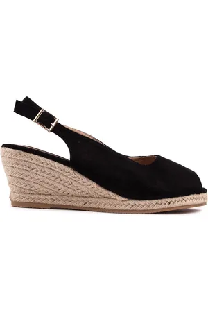 Solesister Womens Tia Wide Fit Espadrille Sandals - - Size UK 3
