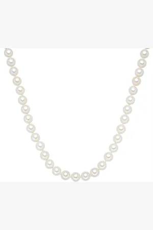 Rafaela Donata Womens Shell Pearl Necklace - Sterling Silver - Size 55 cm