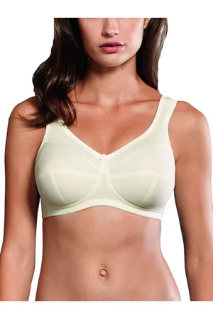 Anita Womens Jana Support Bra - Cotton - Size 48D UK BACK/CUP