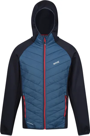 Regatta Mens Andreson VIII Hybrid Jacket (Moonlight Denim/Navy) - - Size Small